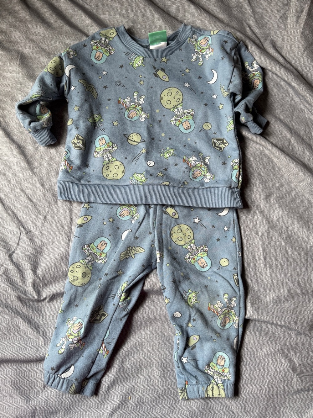 Disney Baby Toy Story Buzz Lightyear print Sweat Set